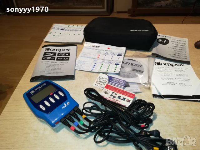 COMPEX FIT 1.0 FRANCE 2811212037, снимка 6 - Медицинска апаратура - 34958483
