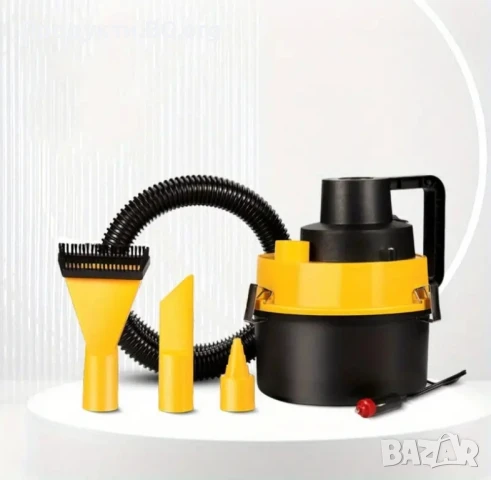 12V Автомобилна Прахосмукачка – Мокро/Сухо, 2L, 4 Приставки - 150W, снимка 8 - Аксесоари и консумативи - 50743174