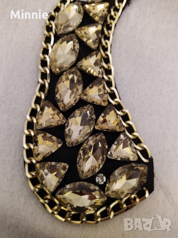 Уникална яка огърлица, снимка 3 - Колиета, медальони, синджири - 25332550