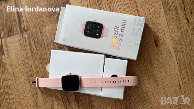 Смарт часовник Amazfit GTS 2 Mini, снимка 3 - Дамски - 52192244
