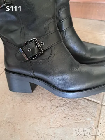 Страхотни ботушки TAMARIS, естествена кожа, като нови, снимка 6 - Дамски ботуши - 49222134