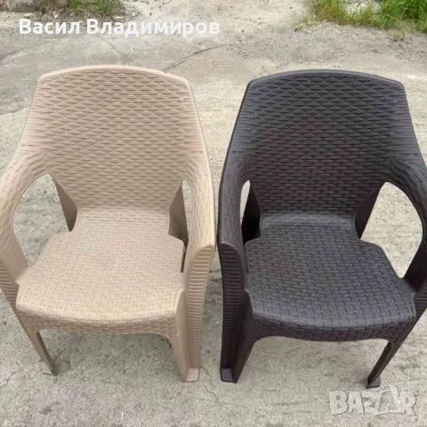 Градински комплект маса с 4 стола, снимка 2 - Градински мебели, декорация  - 50410460