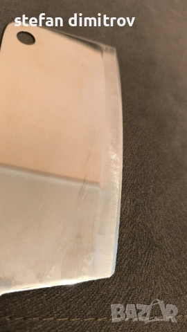 Сатър  за месо 19 см, Киви, неръждаема стомана, дървена дръжка, снимка 9 - Други - 51778713