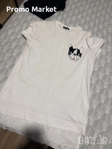 Маркови тениски Boss,Balenciaga,Zara,Gang, снимка 7 - Тениски - 52968703