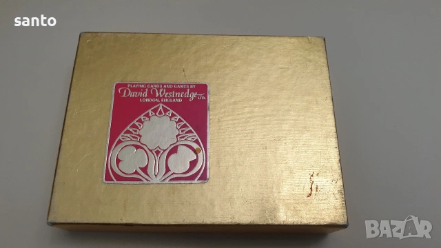 Винтиж карти David West edge London., снимка 2 - Колекции - 53514607