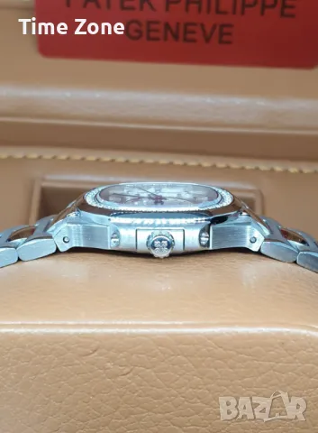 Patek Philippe Nautilus 32mm White Gold Diamond Дамски Различни Варианти, снимка 11 - Дамски - 47991324