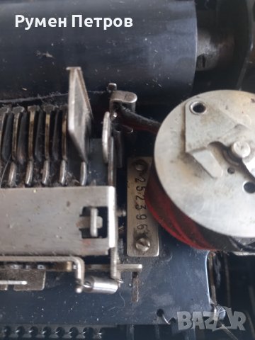 Сметачна машина Lagomarsino-Totalia., снимка 9 - Антикварни и старинни предмети - 43514956