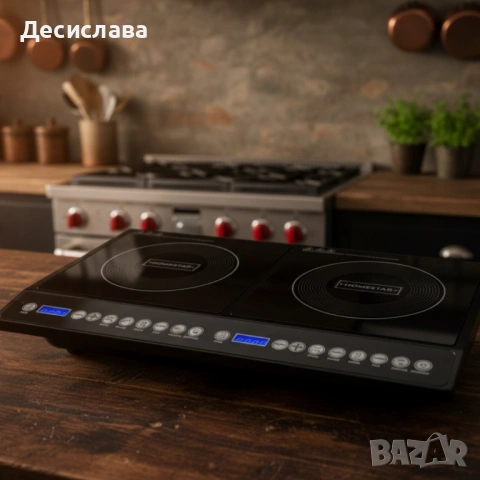 Двоен индукционен котлон Home Star HS-IND2002