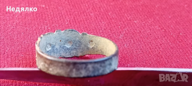 Стар "царски" годежен пръстен,"Бъди ми вярна", снимка 11 - Антикварни и старинни предмети - 53111676