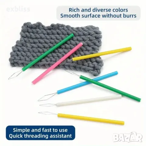 Помощник за вдяване на игли 2бр., снимка 2 - Други стоки за дома - 49740886