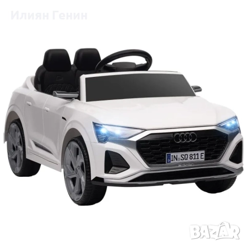 AIYAPLAY Електрическа количка, 12V Audi Q8, 3-5 км/ч, , снимка 5 - Детски велосипеди, триколки и коли - 51697214
