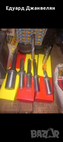 свердла със сменяеми пластини , снимка 3 - Стругове - 53348139