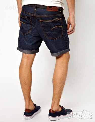 Нови къси панталони G STAR 3301 RAW DENIM shorts, снимка 4 - Къси панталони - 28791843