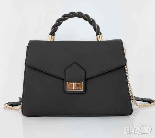 ПРОМОЦИЯ! Бутикова сива дамска чанта