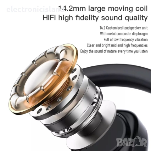 Безжични Bluetooth стерео слушалки блутут TWS-T8 BT за смарт телефон Android и iOS, снимка 6 - Bluetooth слушалки - 52353727