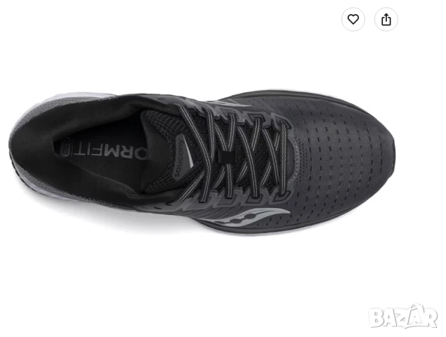 маратонки Saucony Guide 13 'Black White' номер 44 ,5 , снимка 5 - Маратонки - 50554806