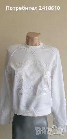 Hermes Paris Made in France Womens Size 38 - S  НОВО! ОРИГИНАЛ! Дамски Суичер - Блуза!