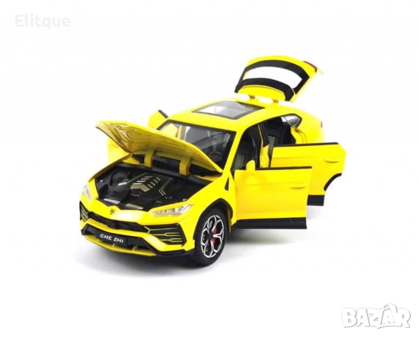 Метален джип Lamborghini Urus – Пушек, звук и светлина, снимка 5 - Коли, камиони, мотори, писти - 52745174