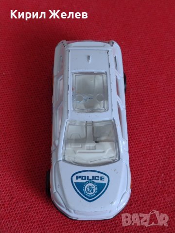 Метална количка POLICE MADE IN CHINA интересен модел за КОЛЕКЦИЯ ДЕКОРАЦИЯ 37703, снимка 5 - Колекции - 40662099