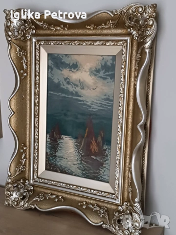 Гоблен Щастливото завръщане , снимка 7 - Гоблени - 53399190