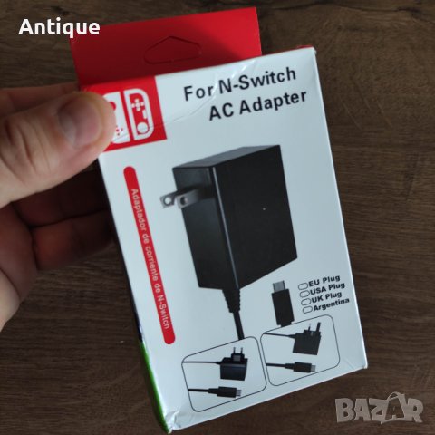 Адаптер за Nintendo Switch, Зарядно AC Adapter, снимка 9 - Аксесоари - 43480687