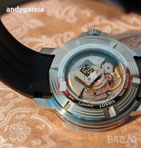  TISSOT SEASTAR POWERMATIC 80 T120.407.37.051.00 механичен часовник като нов пълен комплект, снимка 7 - Мъжки - 46779713