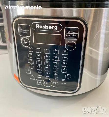 мултикукър ,Rosberg’ R51985F5 5л,31 програми, снимка 4 - Мултикукъри - 47829377