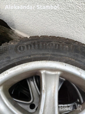 Зимни гуми с джанти 225/50/17, 5*108, снимка 4 - Гуми и джанти - 52055228