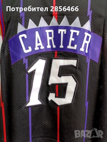 Мъжки потник Mitchell & Ness Vince Carter Toronto Raptors seasons 1998/99. размер XL , XXL, снимка 8 - Тениски - 52048733