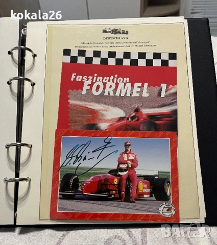 Формула 1 Михаел Шумахер, снимка 3 - Други ценни предмети - 52391973
