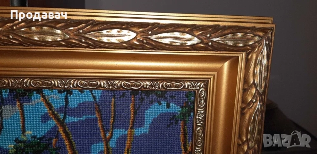 Гоблен "Лебедово езеро", снимка 2 - Гоблени - 52117037