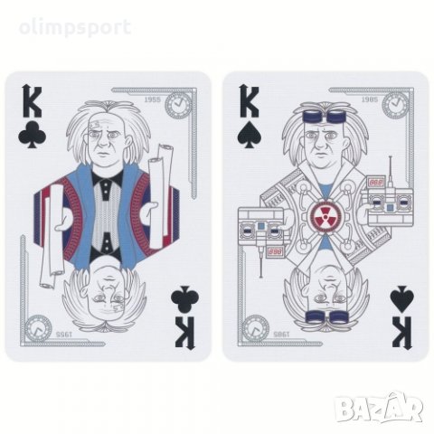 карти за игра BICYCLE BACK TO THE FUTURE Bicycle и Universal Pictures си сътрудничат, за да представ, снимка 3 - Карти за игра - 37755366