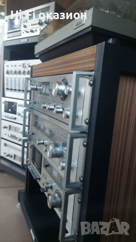Рак система AKAI  Akai AM 2450 * Akai AM 2450 * Akai GXC 706D * Akai AP 103 FA , снимка 3 - Ресийвъри, усилватели, смесителни пултове - 53490562