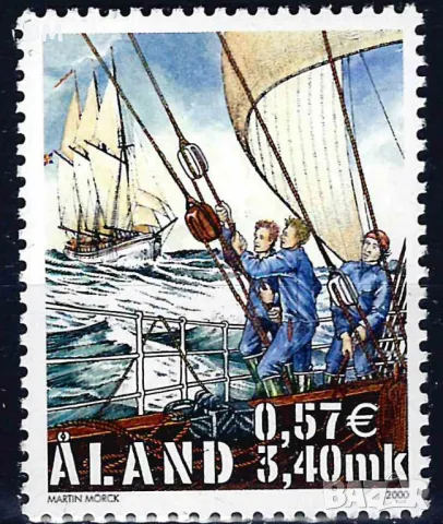 Аланд /Финландия/ 2000 - яхти  MNH, снимка 1 - Филателия - 48258201