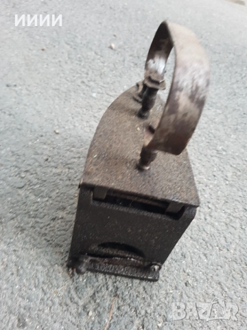 Ютия на жар с лост, снимка 4 - Антикварни и старинни предмети - 52215243