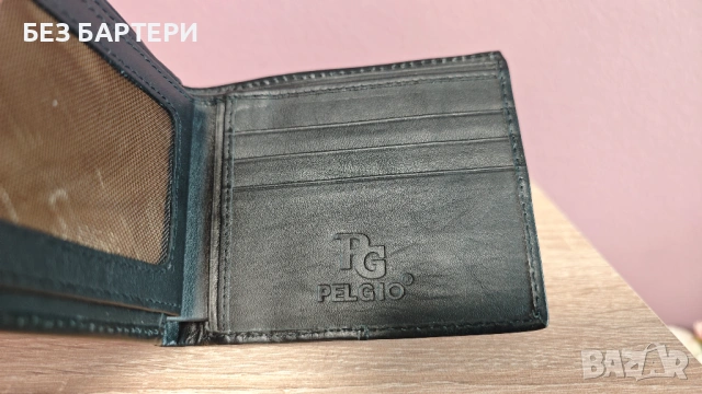 Кожа от СКАТ портфейл PELGIO Тайланд, снимка 5 - Портфейли, портмонета - 53289762
