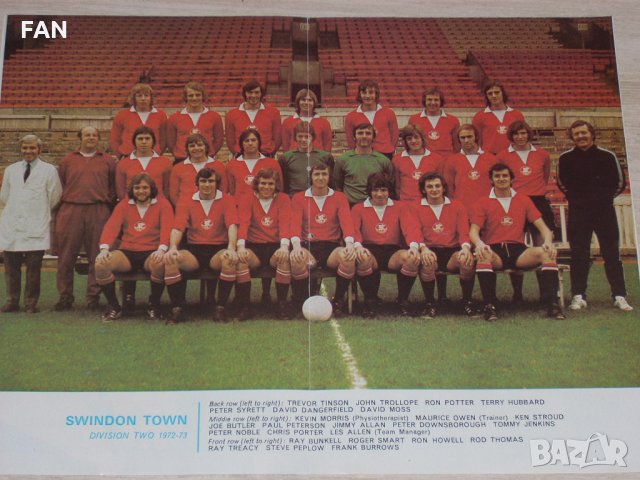 Плакати / снимки на английски отбори от началото на 70-те години Евертън Шефилд У Блякбърн Мидълзбро, снимка 6 - Фен артикули - 32505053