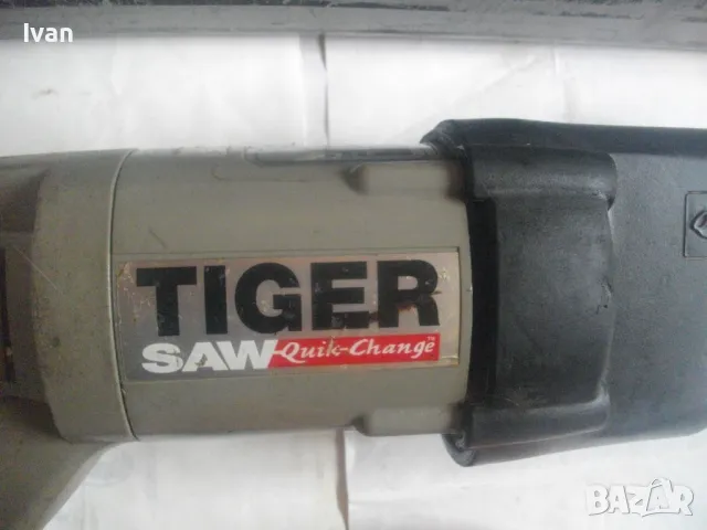 1050 вата САЩ ОРИГИНАЛЕН АМЕРИКАНСКИ САБЛЕН ТРИОН РЕЦИПРОЧЕН ТРИОН ГОЛЯМ МЕТАЛЕН КУФАР TIGER SAW USA, снимка 16 - Други инструменти - 47967193