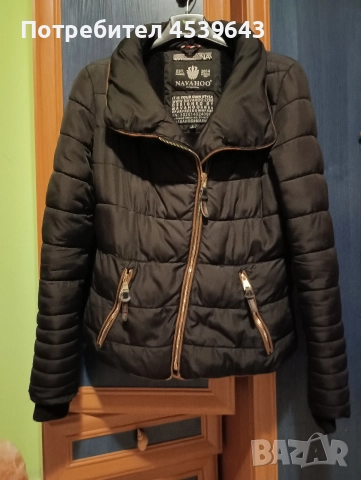 Зимно дамско яке с топла вата размер S, снимка 3 - Якета - 52859351