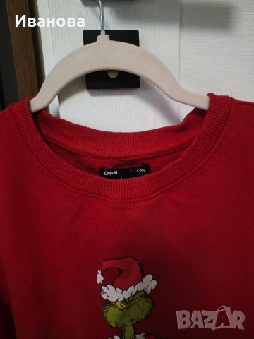 Дамска блуза Grinch, снимка 3 - Блузи с дълъг ръкав и пуловери - 53139406