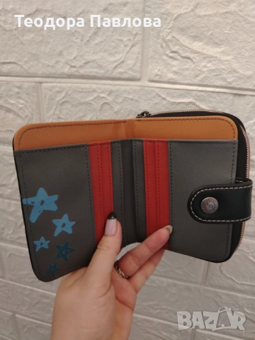 Дамско портмоне Janet Paris , снимка 4 - Портфейли, портмонета - 53472965