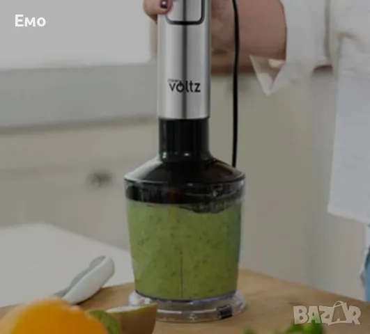 Пасатор с чопър - OV51112JSC, 1500W, метален накрайник с колба 0.7 литра , снимка 4 - Чопъри и пасатори - 48524627