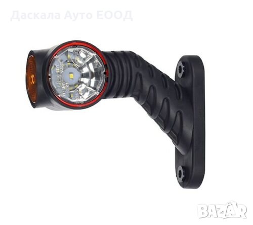 1 бр. тройни ЛЕД  LED рогчета , габарити , 12-24V , Полша, снимка 2 - Аксесоари и консумативи - 35552314