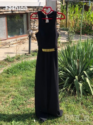 Официална черна рокля с гол гръб, снимка 5 - Рокли - 37822671