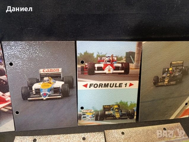 Формула 1 картички от 80те, снимка 7 - Антикварни и старинни предмети - 50999642