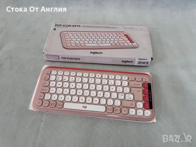 Клавиатура - Logitech Pop Icon Keys, снимка 2 - Клавиатури и мишки - 52550192