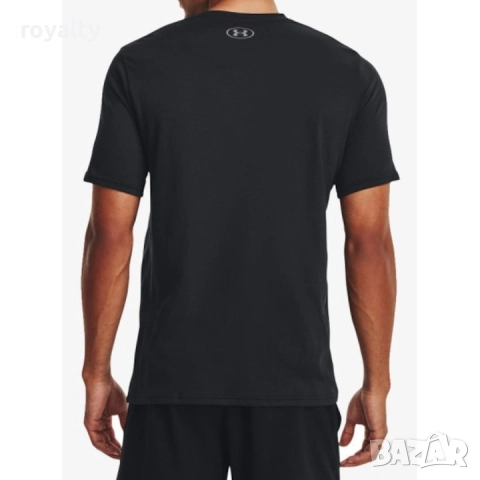 Under Armour Оригинална Мъжка Тениска Boxed Sports, Черен, снимка 3 - Тениски - 52690652