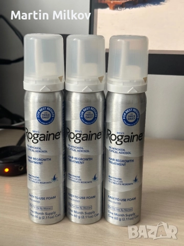 Minoxidil Rogaine пяна за растеж , снимка 1