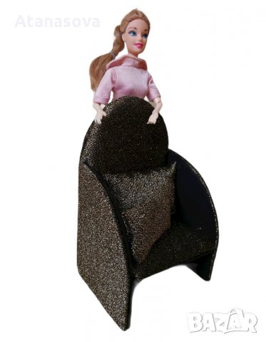 Мини Фотьойл за кукла Барби , снимка 9 - Кукли - 35298281