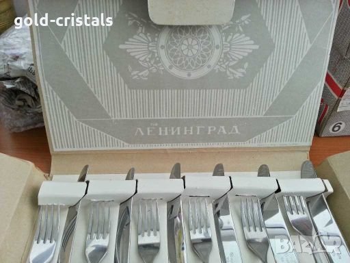  Ретро руски прибори в кутия, снимка 5 - Антикварни и старинни предмети - 28821527